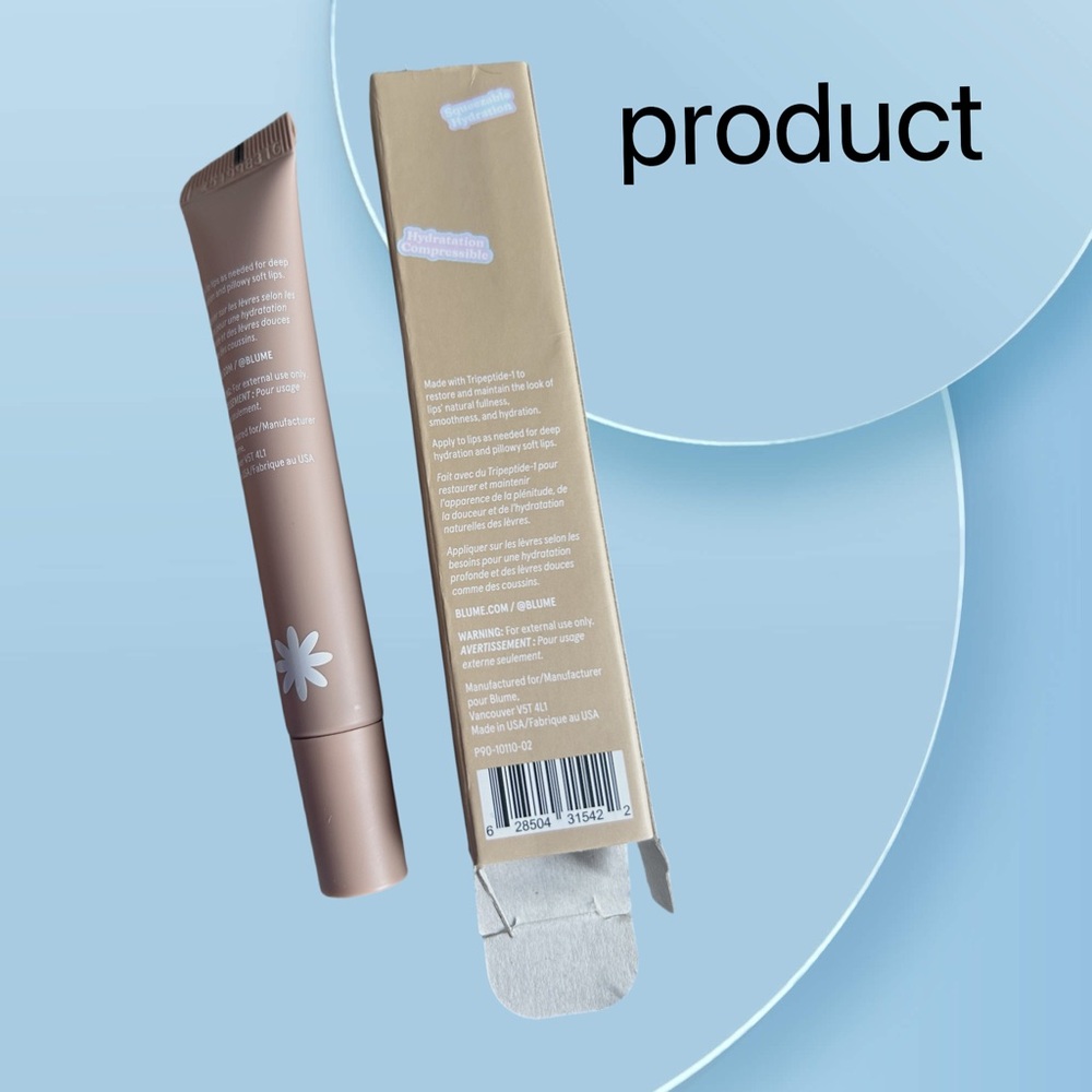 🇨🇦🆕📦NIB BLUME |FULL| VANILLA CREAM Superbalm Hydrating & nourishing Lip Balm - Picture 3 of 16